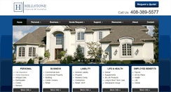 Desktop Screenshot of hillstoneinsurance.com